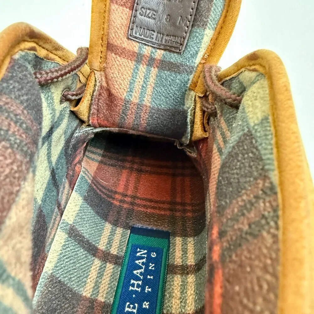 EUC Cole Haan Sporting Two Tone Leather Waterproof Chukka Boots